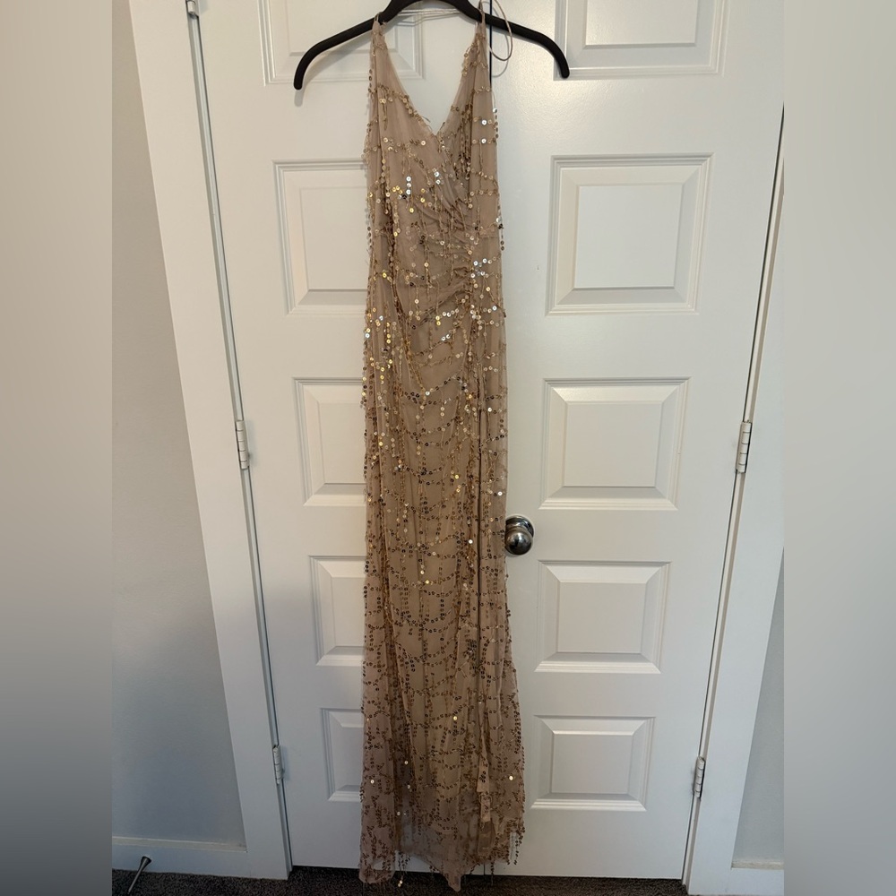 Elegant Sequin Gown